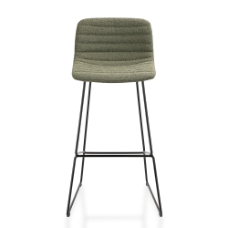 Barstool 609T in bouclé stoffering