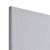 Akoestische tussenwand t.b.v. duo XFB3 rondom gestoffeerd (4cm dik) 160x70 cm incl. magneet set wit t.b.v. montage 71627