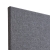 Akoestische tussenwand t.b.v. duo XFB3 rondom gestoffeerd (4cm dik) 160x70 cm incl. magneet set wit t.b.v. montage 71626