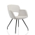 Vergaderstoel in bouclé stoffering 70394