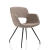 Vergaderstoel in bouclé stoffering 70399