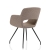 Vergaderstoel in bouclé stoffering 70402