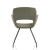 Vergaderstoel in bouclé stoffering 70405