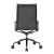 Design bureaustoel in mesh stoffering zwart 70430