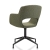 Vergaderstoel in bouclé stoffering 69738