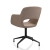 Vergaderstoel in bouclé stoffering 69743