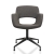Vergaderstoel in bouclé stoffering 69732